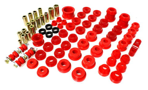 Energy Suspension 92-95 Honda Civic/CRX / 93-97 Honda Del Sol (including VTEC) Red Hyper-Flex Master - 16.18103R