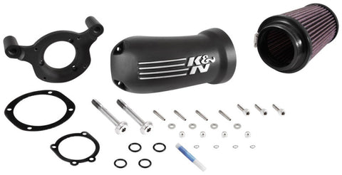 K&N 01-17 Harley-Davidson Softail / Dyna FI Performance Air Intake System - 57-1137