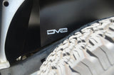 DV8 Offroad 07-18 Jeep Wrangler JK Rear Aluminum Inner Fender - Black - INFEND-01RB
