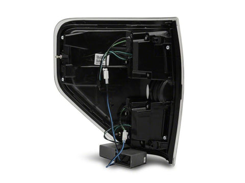 Raxiom 09-14 Ford F-150 Styleside LED Tail Lights- Blk Housing (Clear Lens) - T542842