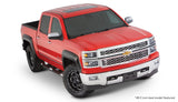 Bushwacker 15-18 Chevy Silverado 2500 HD Fleetside Extend-A-Fender Style Flares 4pc - Black - 40964-02