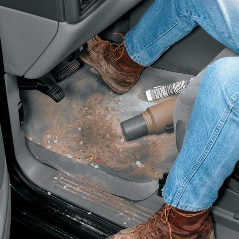 Lund 07-10 Jeep Wrangler Catch-All Xtreme Frnt Floor Liner - Black (2 Pc.) - 4064401