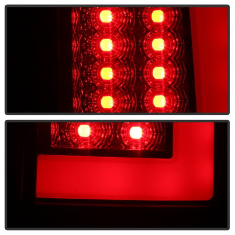 Spyder 02-06 Dodge Ram 1500 V3 Light Bar LED Tail Light - Blk Smoke (ALT-YD-DRAM02V3-LBLED-BSM) - 5084125