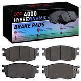 DFC 06-12 Kia Rio5 Front 4000 Hybridynamic Brake Pads - 4000-1156-00