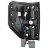 ANZO 2009-2013 Ford F-150 LED Taillights Black - 311257