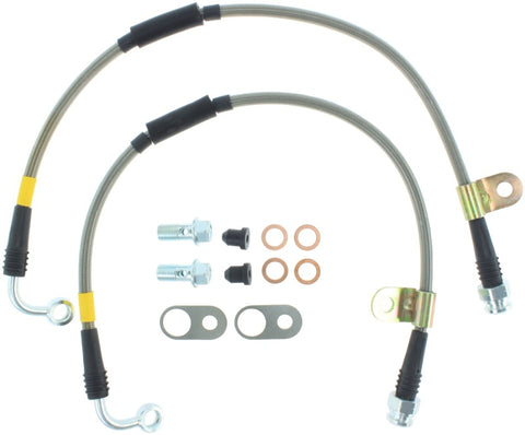 StopTech 2016 Mazda Miata Stainless Steel Front Brake Lines - 950.45011