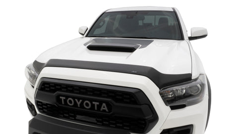 AVS 16-18 Toyota Tacoma Aeroskin Low Profile Hood Shield - Matte Black - 377079