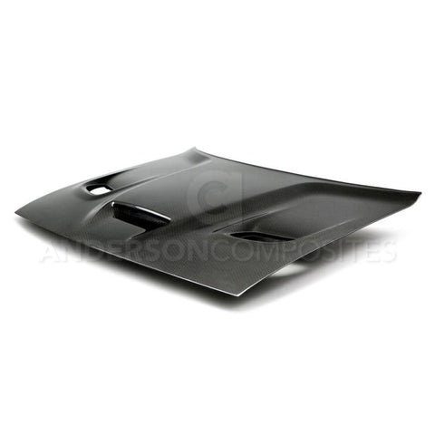 Anderson Composites 15-16 Dodge Challenger Hellcat Carbon Fiber Hood - AC-HD15DGCHHC-OE