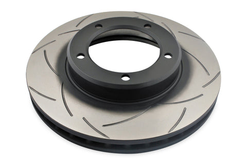 DBA 98-06 Toyota 70 Landcruiser (Feverse Mount) 4X4 Survival T2 Slotted Front Brake Rotor - 790S
