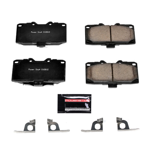 Power Stop 06-07 Subaru Impreza Front Z23 Evolution Sport Brake Pads w/Hardware - Z23-1182