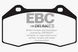 EBC 14+ Alfa Romeo 4C 1.75 Turbo Yellowstuff Front Brake Pads - DP42021/2R