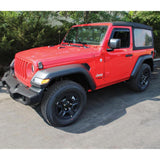 Westin 2018-2019 Jeep Wrangler JL In-Channel Wind Deflector 2pc - Smoke - 72-51467
