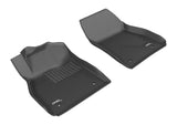 3D MAXpider 2013-2015 Chevrolet Malibu Kagu 1st Row Floormat - Black - L1CH06311509