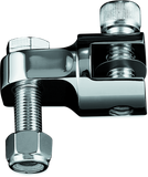 Kuryakyn 1-1/4in Stirrup Heel Rest Extenders Chrome - 8043