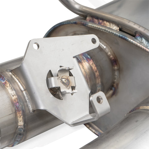 Stainless Works 2020 Ford GT500 Redline Catback H-Pipe Exhaust Factory Connect - Polished Tips - GT500CBHFCR