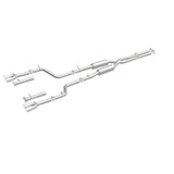 MagnaFlow Cat-Back, SS, 2.5in, Quad Split Rear 3.5in Tip 2015 Dodge Challenger R/T 5.7L - 19209
