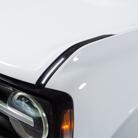 Putco 22-24 Ford Bronco Luminix DRL LED Light Hood Limb Riser (Factory Hood Side Hinge Replacements) - 50001