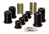 Energy Suspension 99-04 Chevy Silverado/GMC Sierra Black Front and Lower Control Arm Bushing Set - 3.3186G
