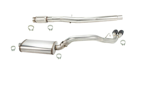 Kooks 2019+ GM 1500 Series Truck 6.2L CC w/ Short Box OEM x 3-1/2in SS Catback Exhaust w/Black Tips - 28634110