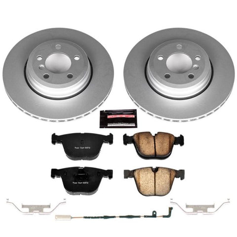 Power Stop 02-05 BMW 745i Rear Z23 Evolution Sport Coated Brake Kit - CRK2086