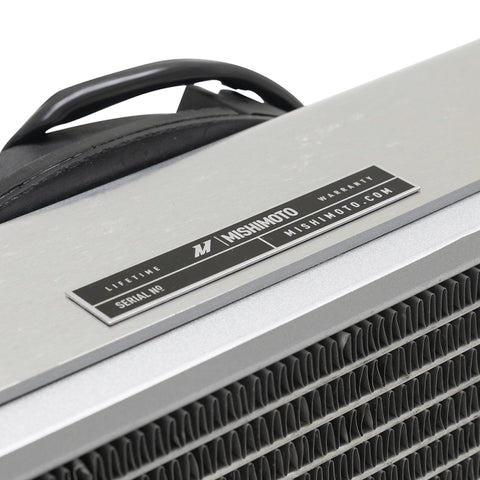 Mishimoto Universal Drag Race Performance Aluminum Radiator - Natural - MMRAD-UNI-DRGN