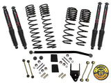 Skyjacker 2018 Jeep Wrangler JL 4 Door 4WD (Rubicon) Long Travel 2 Stage 3.5in-4in Coil System - JL40RBPBLT