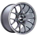BBS CH-R 19x12 5x130 ET45 CB71.6 Satin Titanium Polished Rim Protector Wheel - CH112TIPO