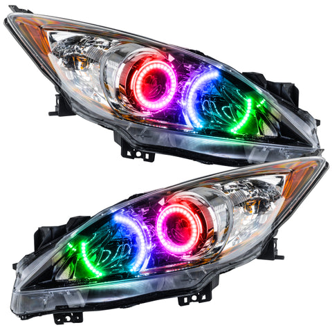 Oracle 10-13 Mazda 3 SMD HL - Halogen - ColorSHIFT w/o Controller - 7100-334