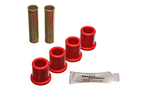 Energy Suspension 89-97 Ford Ranger Red Rear 2WD Frame Shackle Bushings Set - 4.2137R