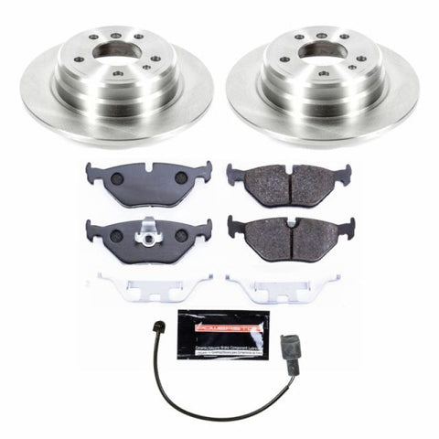 Power Stop 90-95 BMW 525i Rear Track Day Brake Kit - TDBK393