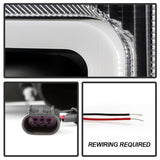 Spyder 17-18 Ford F250/F350/F450 Halogen Model Only -White Light Bar- Black- PRO-YD-FS17HALSI-BK - 5087850