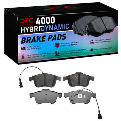 DFC 15-22 Ram Promaster City Front 4000 Hybridynamic Brake Pads - 4000-1721-10