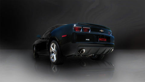 Corsa 10-14 Chevrolet Camaro Coupe SS 6.2L V8 Auto Polished Sport Cat-Back + XO Exhaust - 14952