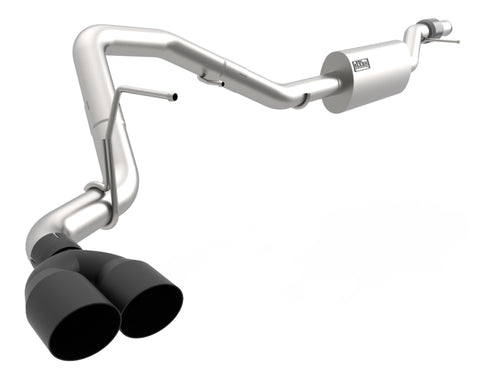 Kooks 21-22 GM Tahoe/Yukon 5.3L 3in SS Side Exit Catback Exhaust w/ Black Tips - 28624310
