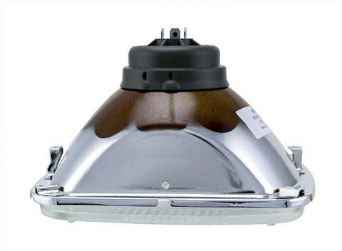 Hella Vision Plus 8in x 6in Sealed Beam Conversion Headlamp - Single Lamp - 003427291