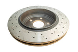 DBA 12-19 Jeep Grand Cherokee SRT8 Rear Drilled & Slotted 4000 XS Series Rotor - 42633XS