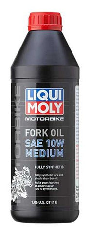 LIQUI MOLY 1L Motorbike Fork Oil SAE 10W Medium - 20092