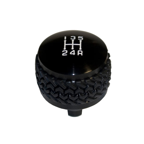 DV8 Offroad 1987-1995 Jeep YJ 5-Speed Shift Knob Black - D-JP-180032-BK