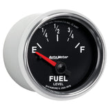 AutoMeter Gauge Fuel Level 2-1/16in. 240 Ohm(e) to 33 Ohm(f) Elec Gs - 3816
