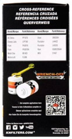 K&N Dodge Performance Gold Oil Filter - HP-4003