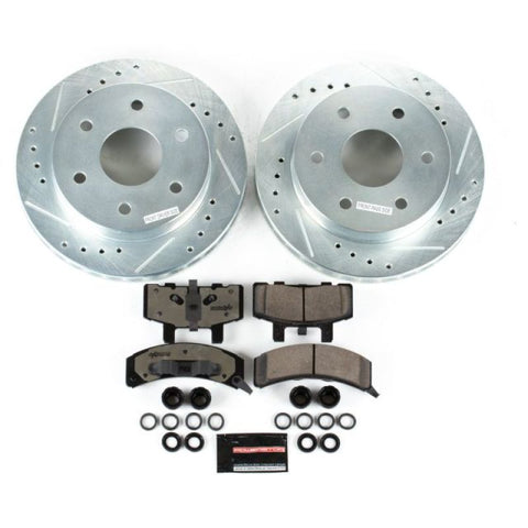 Power Stop 99-00 Cadillac Escalade Front Z36 Truck & Tow Brake Kit - K1970-36