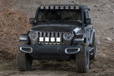 Diode Dynamics Jeep JL SS5 4-Pod CrossLink Grille Lightbar Kit Sport - Yellow Combo - DD6827