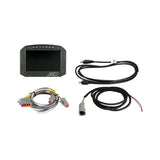 AEM CD-5LG Carbon Logging Flush Digital Dash Display w/ Internal 20Hz GPS & Antenna - 30-5603F
