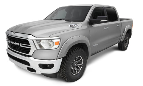 Bushwacker 20-22 Ram 1500 (Excl. Rebel/TRX) Pocket Style Flares 4pc - Billet Silver Metallic - 50924-95