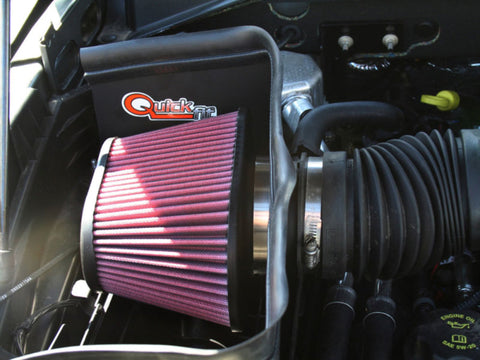 Airaid 05-11 Dodge Dakota/06-09 Mitsu Raider 3.7/4.7L CAD Intake System w/o Tube (Dry / Red Media) - 301-165