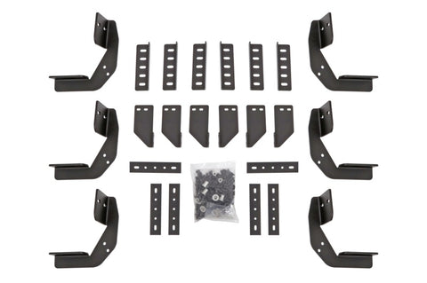Dee Zee 13-23 Dodge Ram Running Board Rough Step Bracket Kit - DZ15336