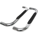 Westin 19-20 Chevy/GMC Silverado/Sierra 1500 Regular Cab E-Series 3 Nerf Step Bars - Stainless Steel - 23-4110