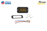 Diode Dynamics Stage Series 2 In LED Pod Sport - Yellow Flood Flush ABL Each - DD6430S