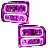 Oracle 05-07 Ford F-250/350 SMD HL - Chrome - ColorSHIFT w/ 2.0 Controller - 7160-333