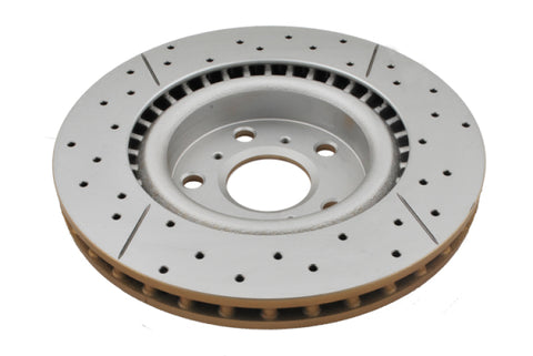 DBA 2009 Pontiac G8 GT 6.0L (V8) Uni-Directional Cross-Drilled/Slotted Front Rotor - DBA2028X